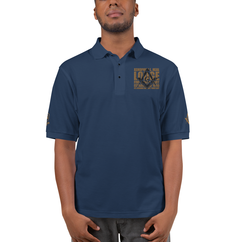 X. L. Neal Lodge No. 588 Men's Polo