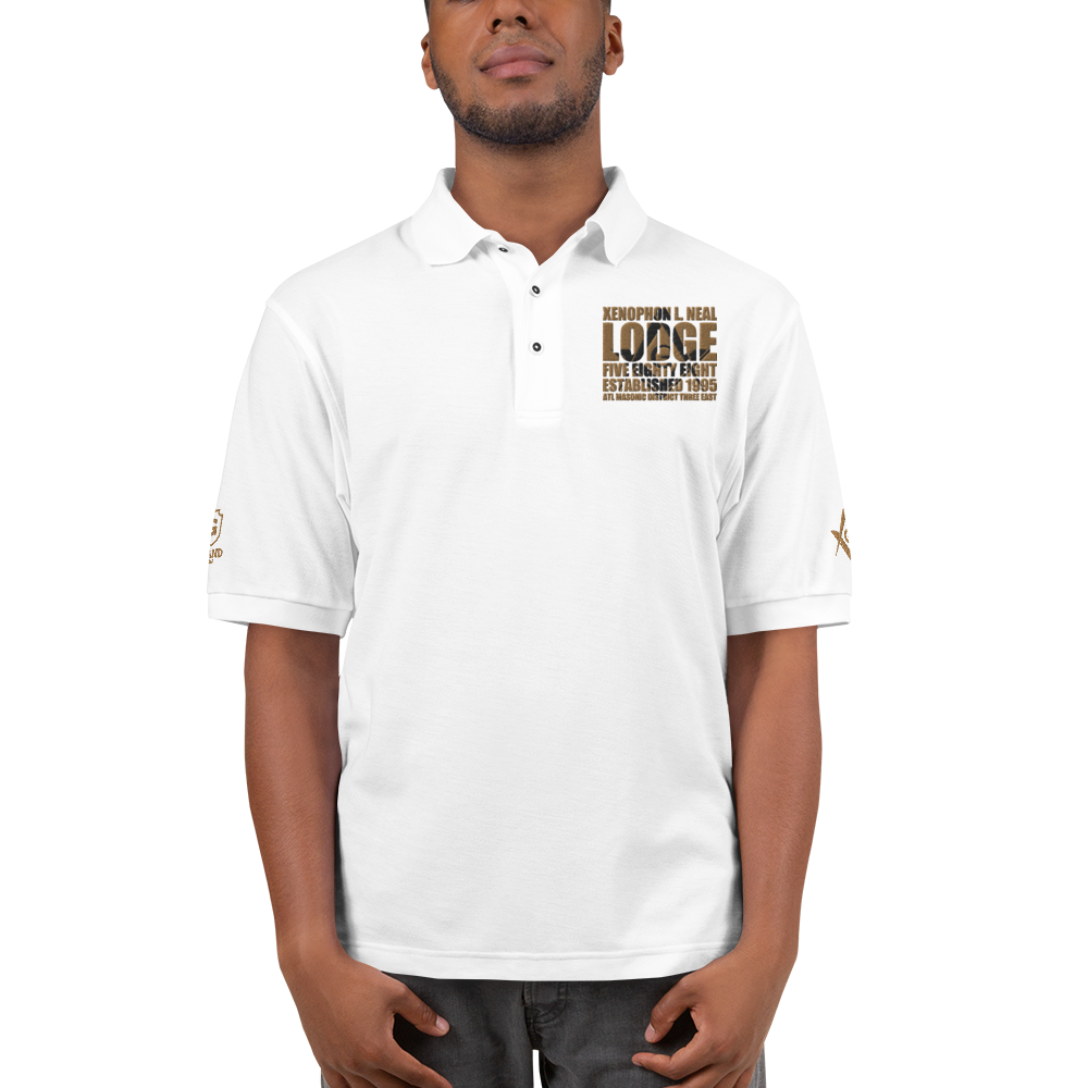 X. L. Neal Lodge No. 588 Men's Polo