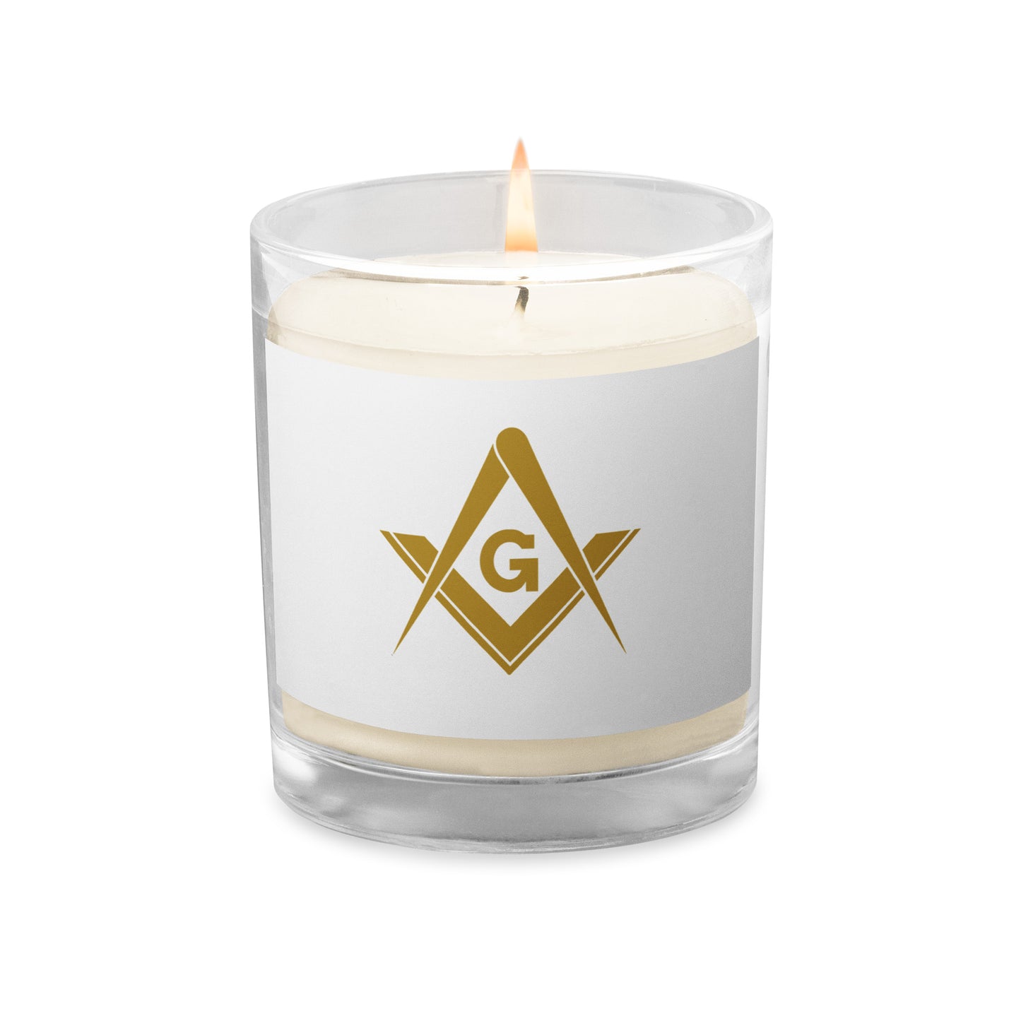 Masonic - Glass Jar Soy Wax Candle