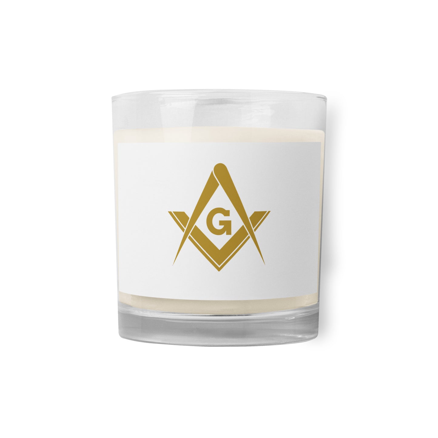 Masonic - Glass Jar Soy Wax Candle